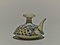 カラカラ （色絵線刻格子文水注）