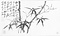 墨竹画冊