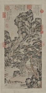 松渓草堂図軸 しょうけいそうどうずじく