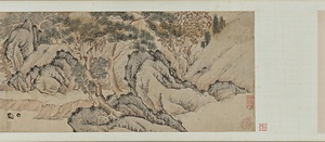 山水図巻 