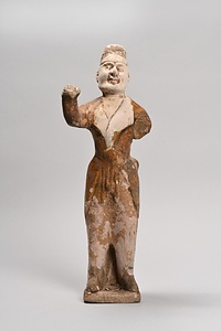 褐釉男子