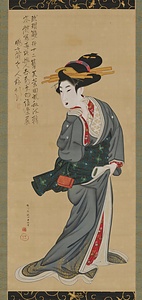 婦女と幽霊図