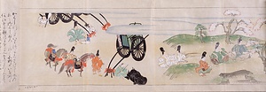 異本伊勢物語絵巻(模本) 