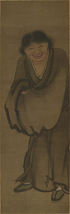 寒山拾得図