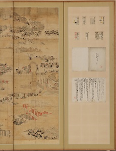 大坂冬の陣図屏風（模本）
