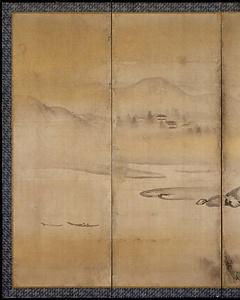 山水図屏風