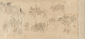 年中行事絵巻（模本）甲六 稲荷祭 