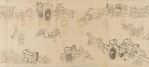 年中行事絵巻（模本）甲六 稲荷祭 
