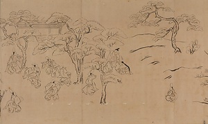 年中行事絵巻（模本） 乙十 ねんじゅぎょうじえまき　もほん