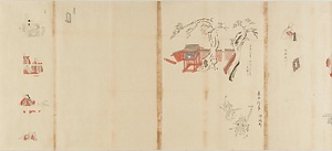 年中行事絵詞(模本) 乙五 