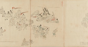 年中行事絵詞(模本) 甲八 