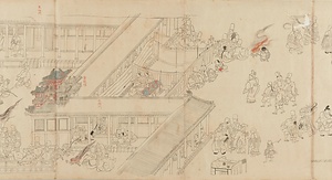 年中行事絵詞(模本) 甲八 