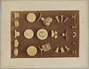 アメリカインディアンの石器(装身具)