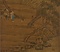 山水人物図軸