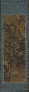 夏木濃翠図軸