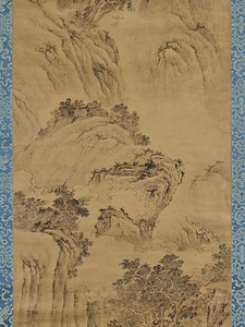 雨後山晴図軸 うごさんせいずじく