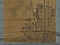竹石双禽図軸