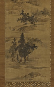 江山洲渚図軸 こうざんしゅうしょずじく