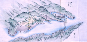薩州鹿児島見取絵図 さっしゅうかごしまみとりえず