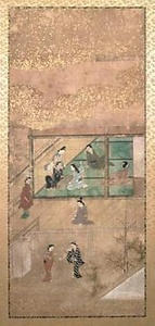 風俗図屏風 
