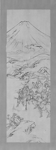 富士巻狩/下図