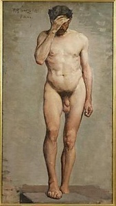 男裸体