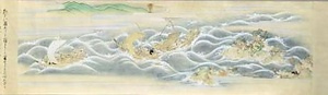 鞆の観音堂縁起絵巻 