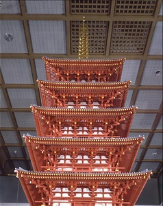 豊後国分寺七重塔復元模型 ぶんごこくぶんじななじゅうのとうふくげんもけい