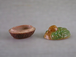 交趾香合（鳥形） こうちこうごう（とりがた）