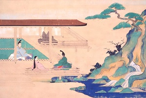 紙本著色西行法師行状絵詞（第三巻） しほんちゃくしょくさいぎょうほうしぎょうじょうえことば