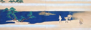 紙本著色西行法師行状絵詞（第三巻） しほんちゃくしょくさいぎょうほうしぎょうじょうえことば