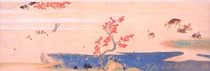 紙本著色西行法師行状絵詞（第三巻） しほんちゃくしょくさいぎょうほうしぎょうじょうえことば