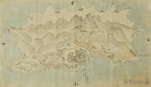 絵図　芸州厳島図