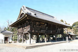 新勝寺　額堂
