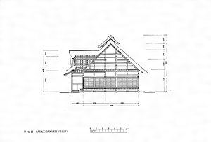 安藤家住宅　主屋　表門　南蔵　北蔵　文庫蔵　 あんどうけじゅうたく　しゅおく　おもてもん　みなみぐら　　きたぐら　ぶんこぐら　