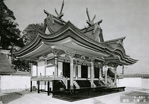 錦織神社　本殿　摂社春日社本殿　摂社天神社本殿 にしごおりじんじゃ　ほんでん　せっしゃかすがしゃほんでん　　せっしゃてんじんしゃほんでん