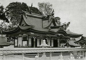 錦織神社　本殿　摂社春日社本殿　摂社天神社本殿 にしごおりじんじゃ　ほんでん　せっしゃかすがしゃほんでん　　せっしゃてんじんしゃほんでん