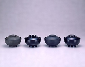 輪島塗煮物椀制作工程見本 わじまぬりにものわんせいさくこうていみほん