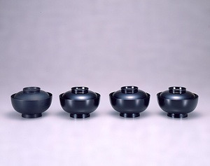 輪島塗煮物椀制作工程見本 わじまぬりにものわんせいさくこうていみほん