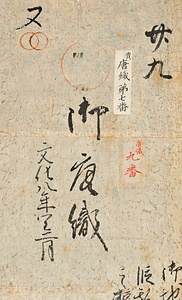 紅濃茶萌黄段八橋模様唐織 べにこいちゃもえぎだんやつはしもようからおり