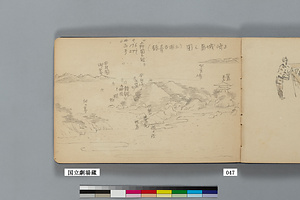 『三崎城島之図（三浦古尋録）』