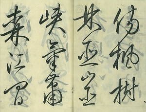 巻菱湖法帖「草書・秋興帖（冊子）」 しゅうきょうじょう
