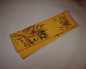 松竹梅絵帯
