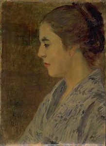 肖像（婦人像横）