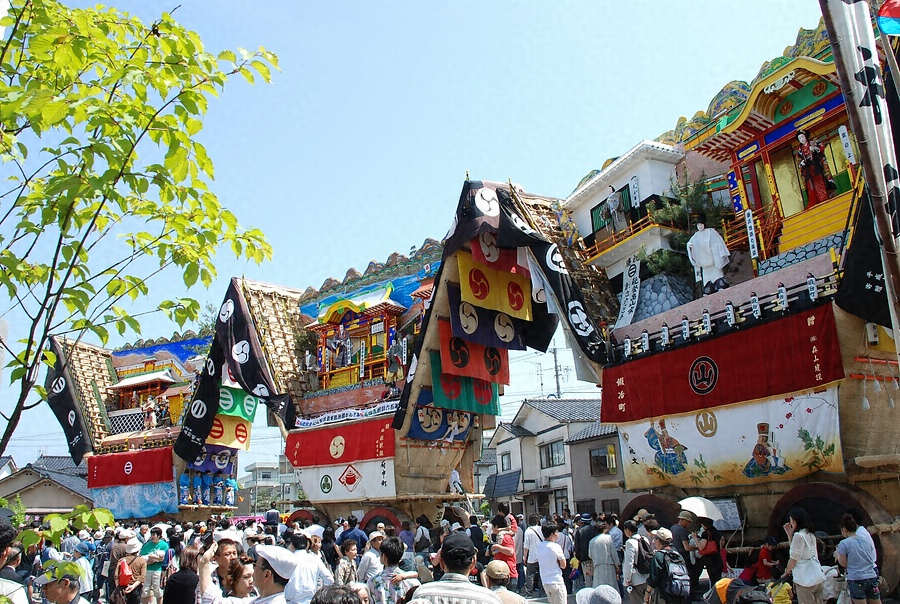 青柏祭の曳山行事 せいはくさいのひきやまぎょうじ 