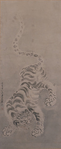 虎図