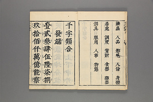 千字類合(朝鮮国正版、?陽書林躍鯉堂蔵版） せんじるいごう