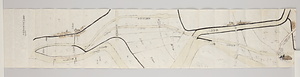大山崎御神領悪水抜絵図