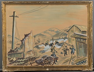 震災水彩画11-4