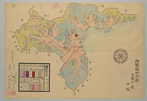 丹後國加佐郡余部下村全図